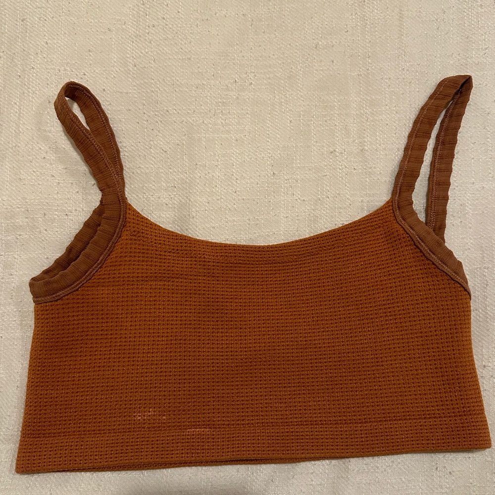 out from under honeycomb seamless crop top